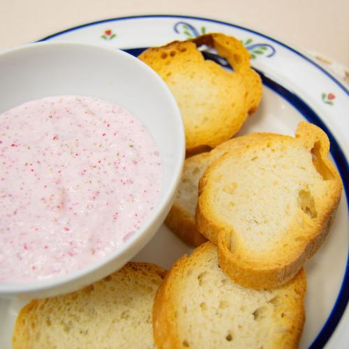 La mousse de radis au Boursin