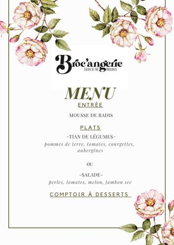 Menu du 2 au 6 juin