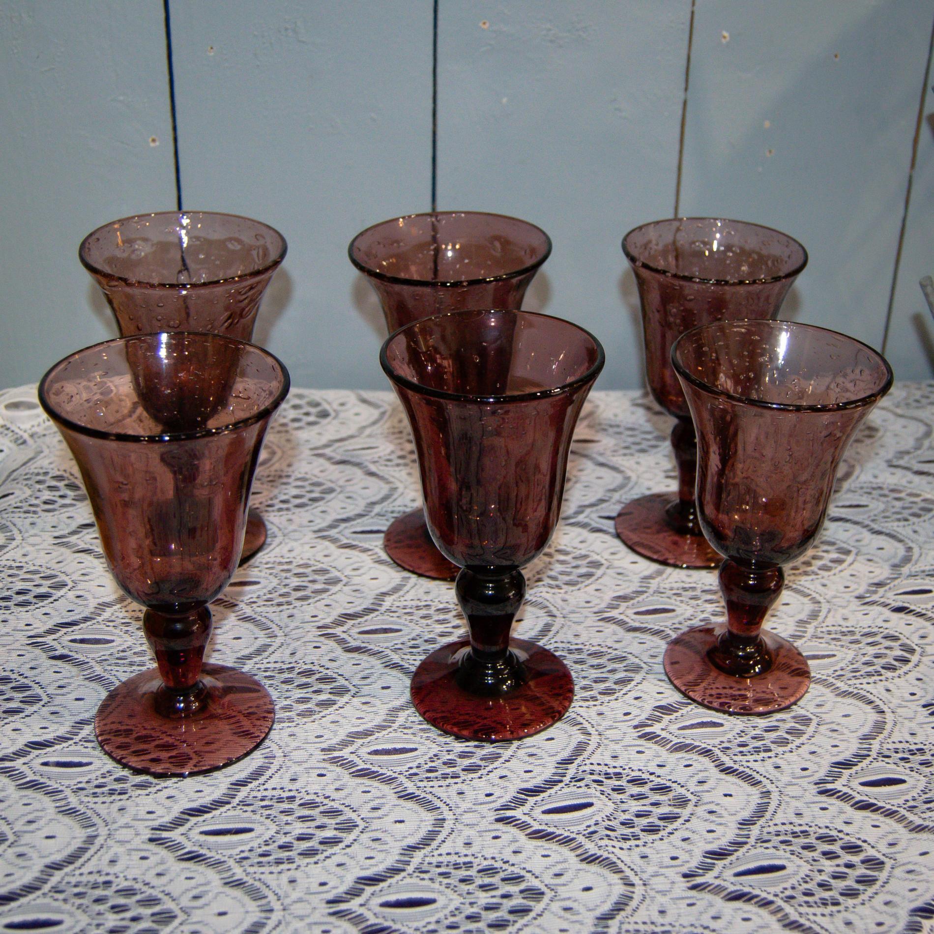 Les verres améthyste BIOT