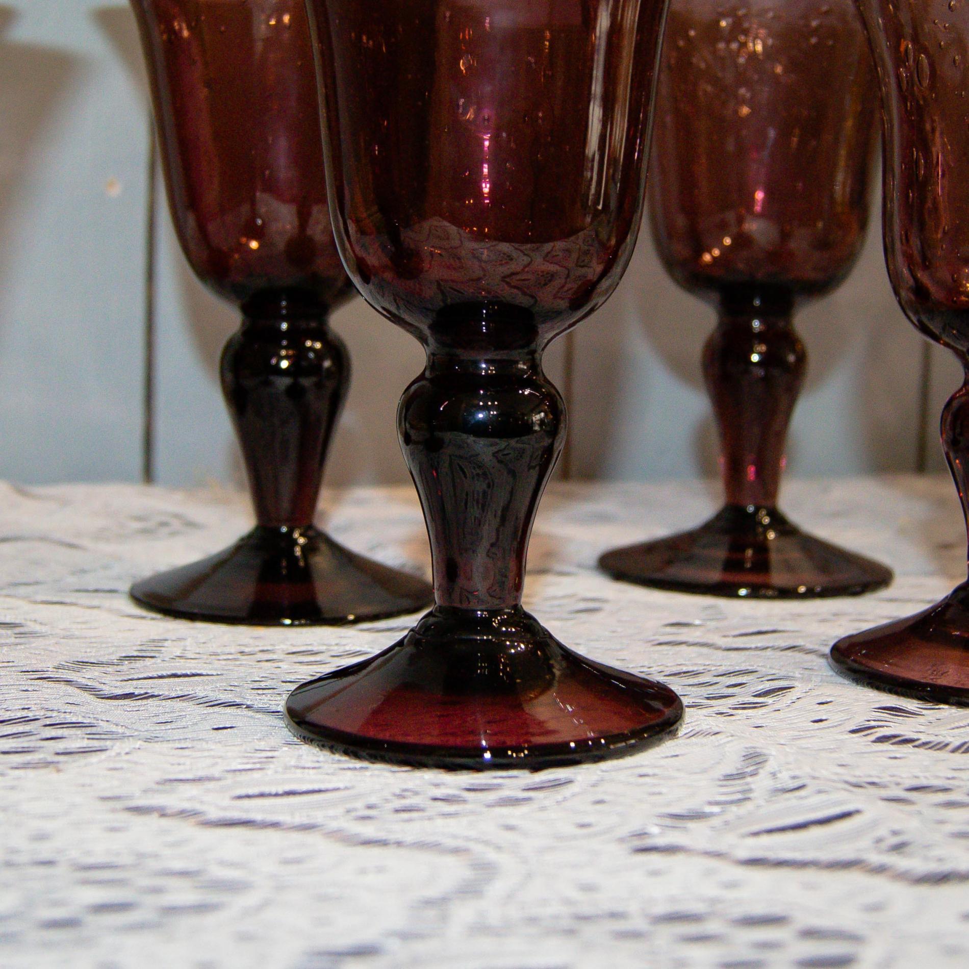 Les verres améthyste BIOT